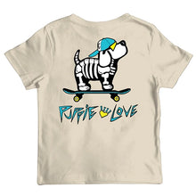Skateboard Skeleton Puppie Youth T-Shirt