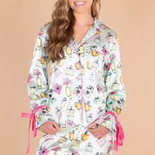 Parfumerie Satin Pajama Top