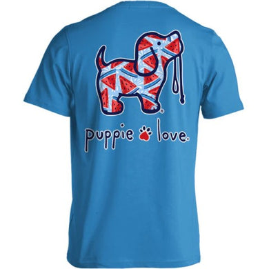 Patriotic Watermelon Pup T-Shirt