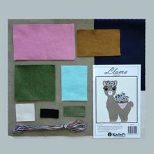 Llama Quilt Wall Hanging Kit