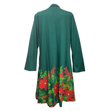 Pointsettia Cardinals Kimono