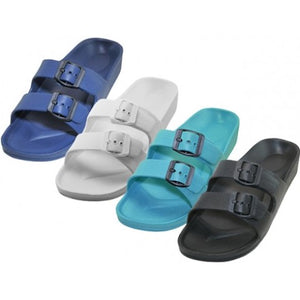 Double Strap Buckle Sandals