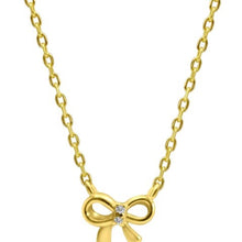 Just So, Bow Necklace