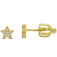 PAVE STAR STUD EARRING