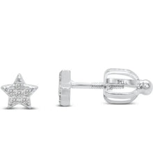 PAVE STAR STUD EARRING