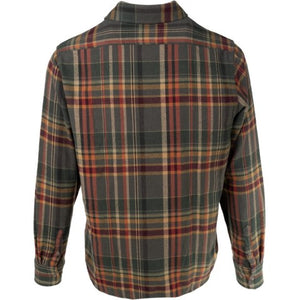 Plaid Cotton Flannel Shirt