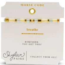 Breath Morse Code Tila Bracelet