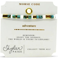 Adventure Morse Code Tila Bracelet