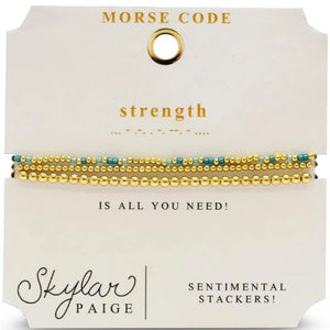 Strength Stacker Tila Bracelet