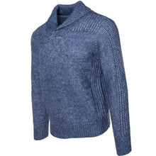 Shawl Collar Knit Sweater
