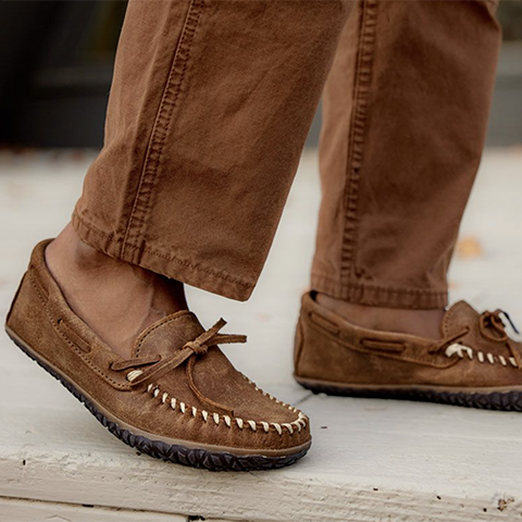 Tarik Leather Moccasin