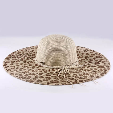 Leopard Floppy Sun Hat