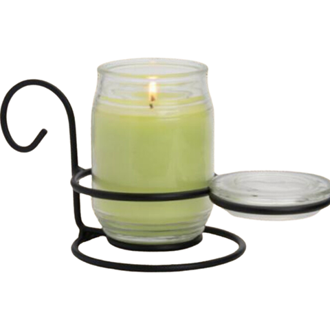 Jar Candle and Lid Holder