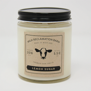 Lemon Sugar Cream Jar Candle