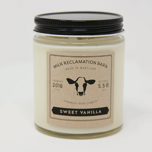 Sweet Vanilla Cream Jar Candle