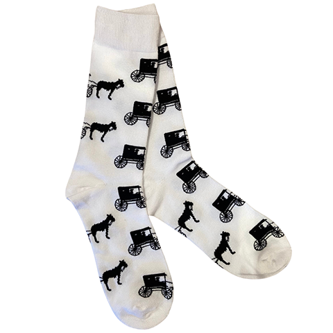 Horse & Buggy Crew Socks