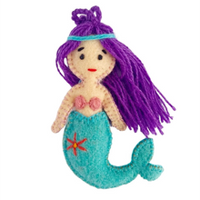 Mermaid Wool Ornament