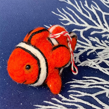 Clown Fish Wool Ornament