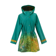 Irises by Monet Rain Jacket