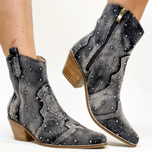 Rhinestone Front Row Boots