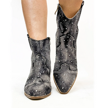 Rhinestone Front Row Boots