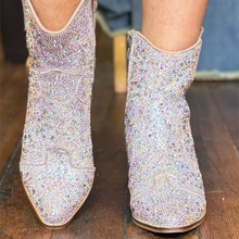 Rhinestone Front Row Boots