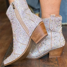 Rhinestone Front Row Boots