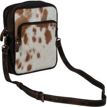 Silver Mine Leather and Hairon Bag