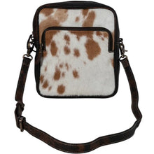 Silver Mine Leather and Hairon Bag