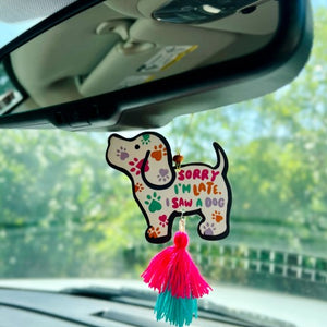 Sorry I'm Late Air Freshener