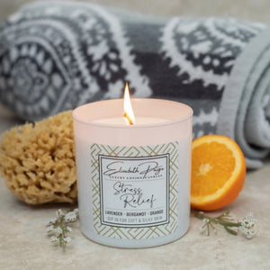 Stress Relief Soy Lotion Candle