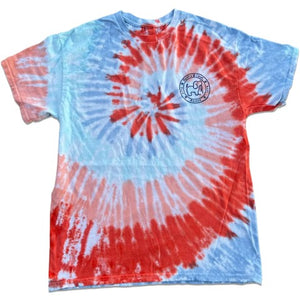 Sunburst Tie Dye Pup T-Shirt