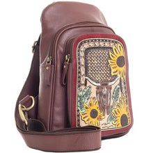 Sunflower Steer Sling Bag