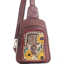Sunflower Steer Sling Bag