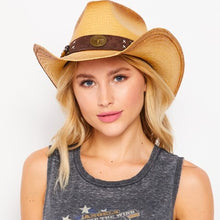 Longhorn Emblem Western Hat
