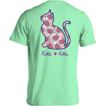 Turtle Pattern Kittie T-Shirt
