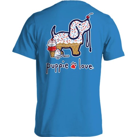 USA Ice Cream Pup T-Shirt