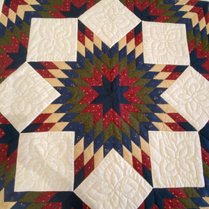 Broken Star King Quilt