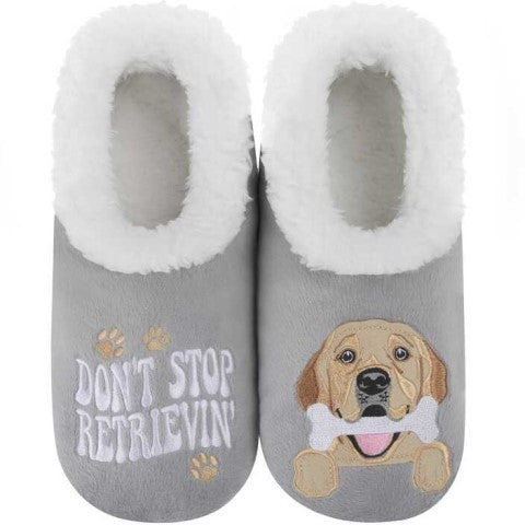 Don't Stop Retrievin' Slippers