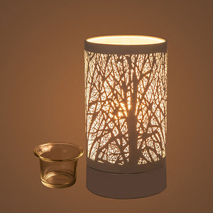 White Forest Touch Lamp