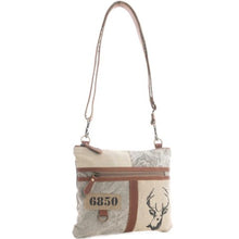 White Hart Deer Small Crossbody Bag
