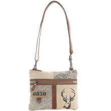 White Hart Deer Small Crossbody Bag