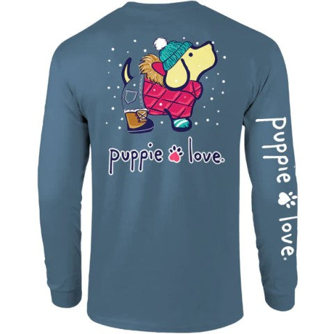 Winter Parka Pup Long Sleeve T-Shirt