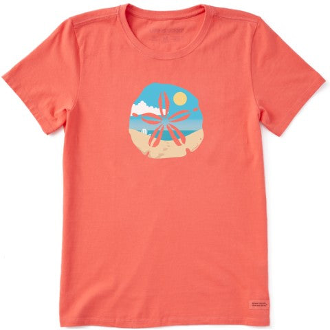 Sand Dollar Beach Scene T-Shirt