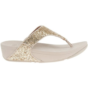 Lulu Glitter Toe-Post Sandals