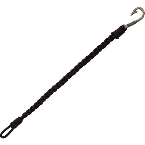 Leather bracelet with fish hook store