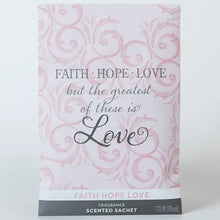 Faith, Hope & Love Fragrance Sachet