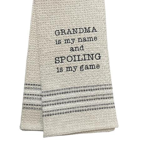 Grandma Spoiling Towel