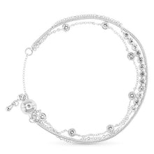 Cubic Zirconia & Snake Chain Bracelet