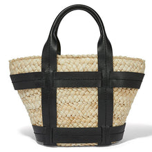 Aria Medium Straw Tote